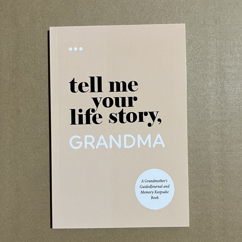 Life Story Memory Journal - A Guided Keepsake For Loved Ones