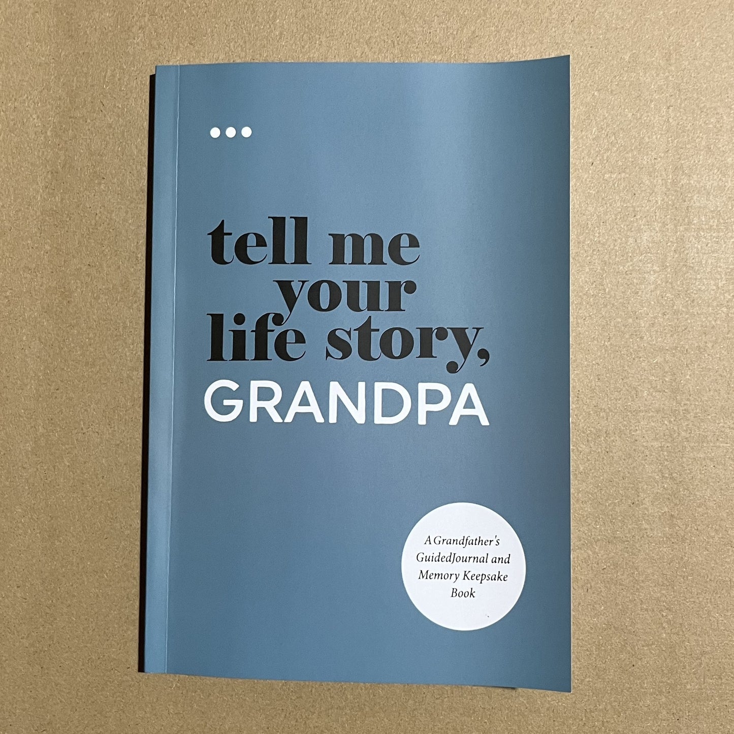 Life Story Memory Journal - A Guided Keepsake For Loved Ones